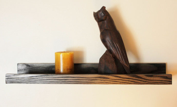 Ledge Shelf - Wood Stained