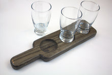 Beverage Flight and Serving Paddle - Three Wells