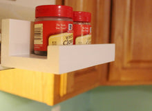 JTWoodworks magnetic shelf, painted, organize kitchen, school locker, office.