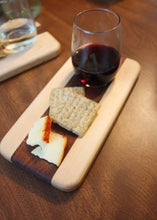 Beverage Sampling Board & Snack Tray with Stemless Glass