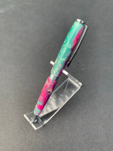 Pink and teal journaling pen for home office or back-to-school.