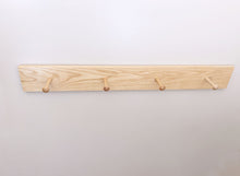 Shaker-Style Solid Oak Peg Shelf
